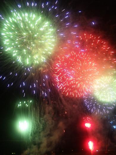 石和温泉花火大会1