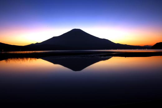 ダイヤモンド富士（山中湖）2
