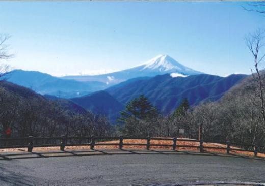 大峠からの富士山の眺望