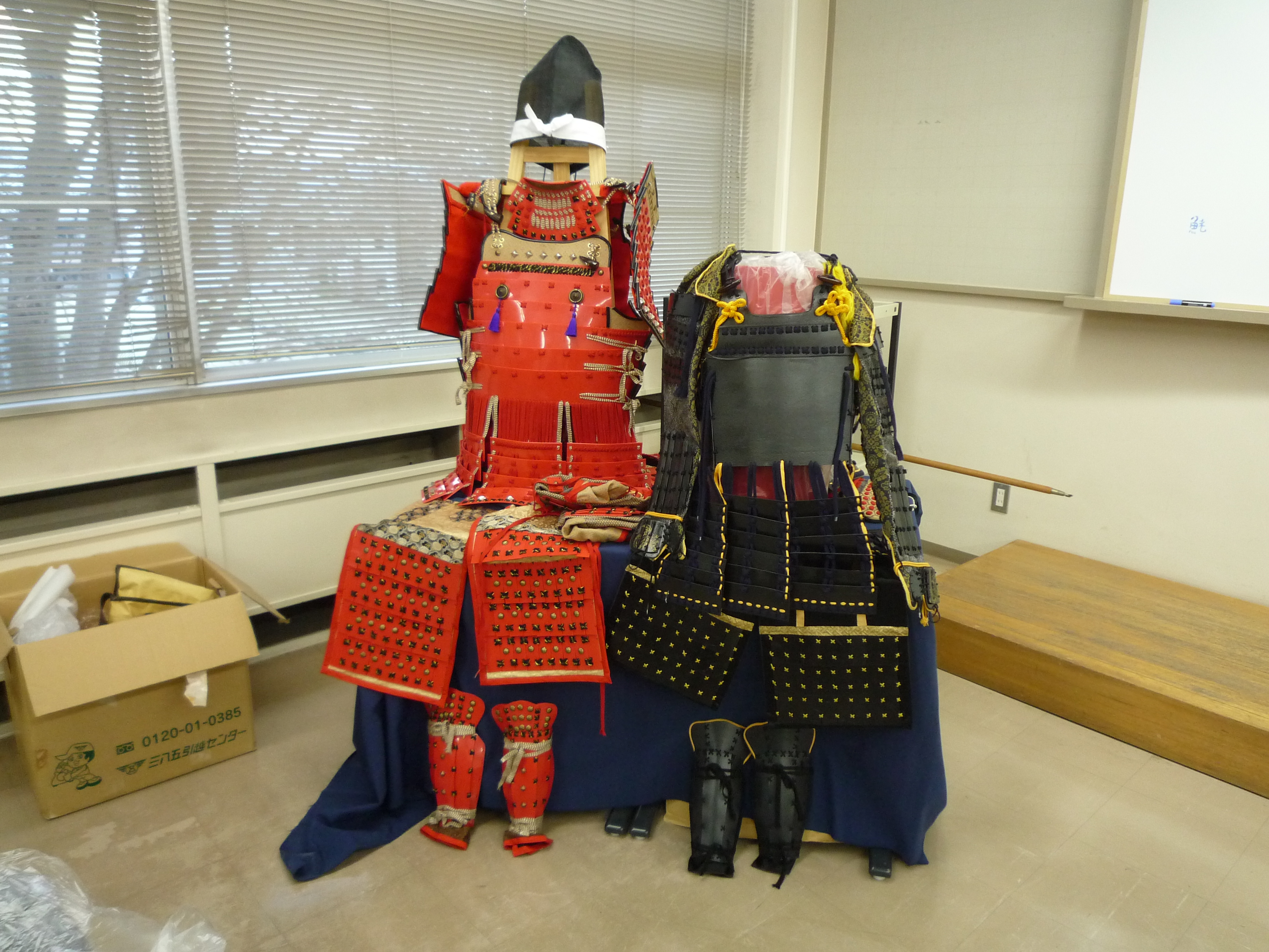 第２回手作り甲冑教室が始まりました 富士の国からおもてなし やまなし物語