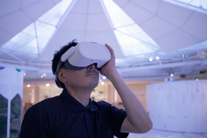 VRで疑似体験する、富士山頂への信仰の旅