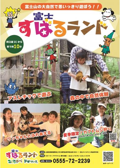 かぶと虫狩り体験チラシ