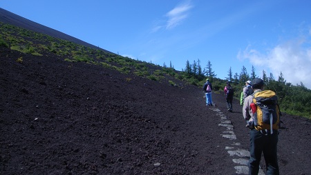 富士山五合目自然解説