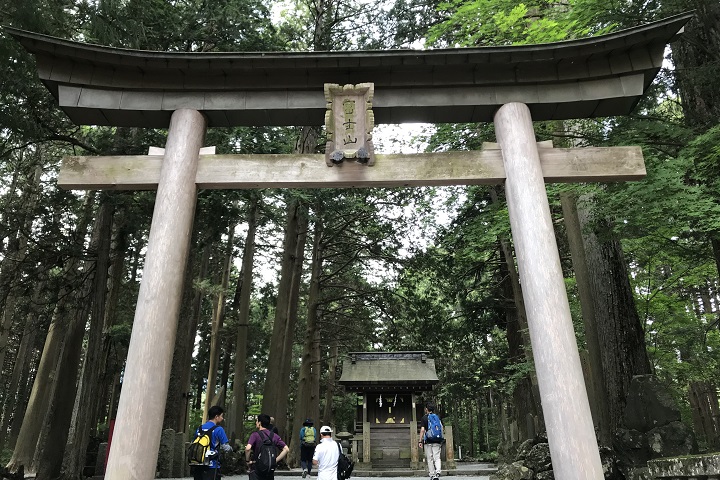 吉田口登山道入口