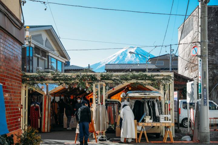 ハタオリマチのクリスマス写真