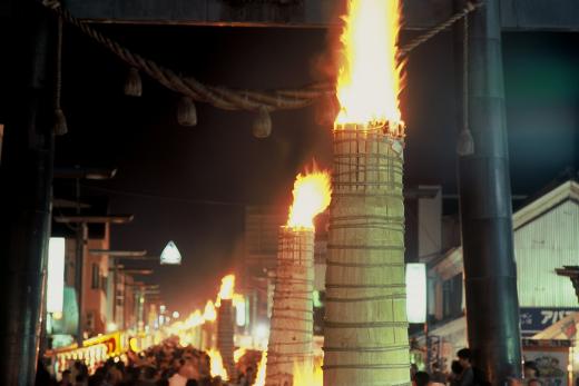 吉田の火祭り2