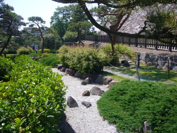 甲府城の日本庭園