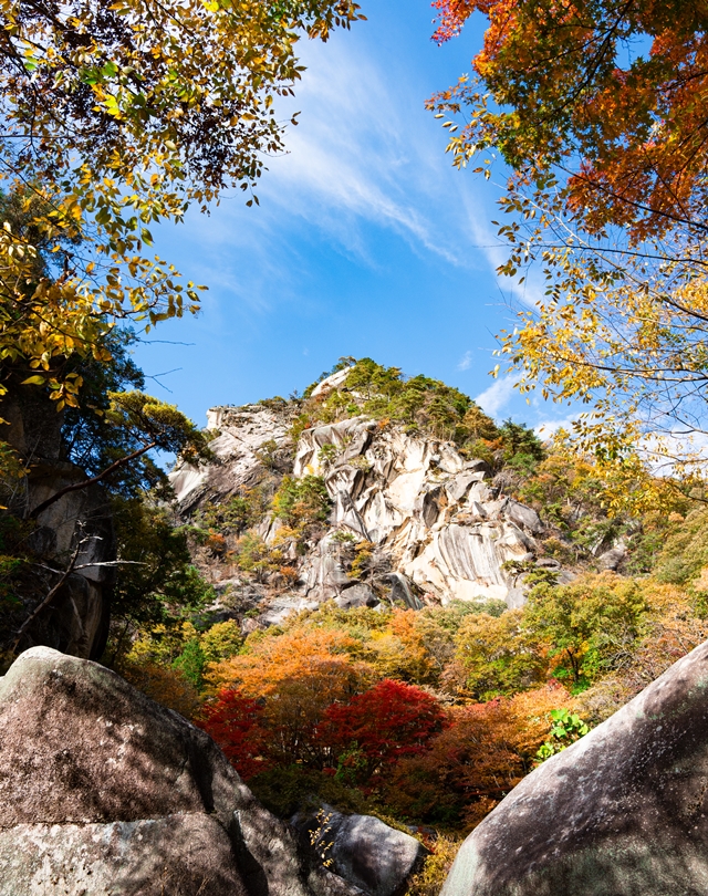 昇仙峡の紅葉