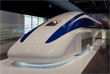 リニア試験車両（MLX01-2）展示見学