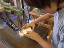 電動糸ノコで作る動物の型抜き工作