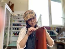 本革で職人気分のモノ作り体験