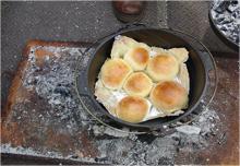 甲州名物ほうとう作り・ダッチオーブンでパン作り