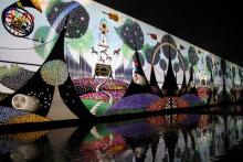 昇仙峡影絵の森美術館見学