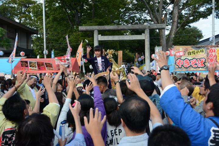 大弐餅まき