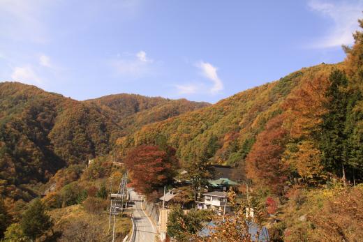 天目山栖雲寺石庭の紅葉9