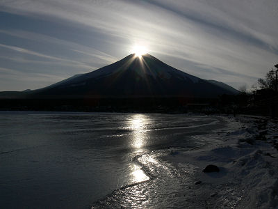 ダイヤモンド富士（山中湖）3
