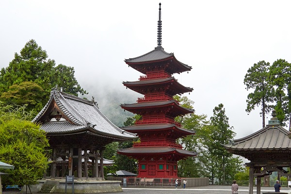 御利益初詣　身延山久遠寺