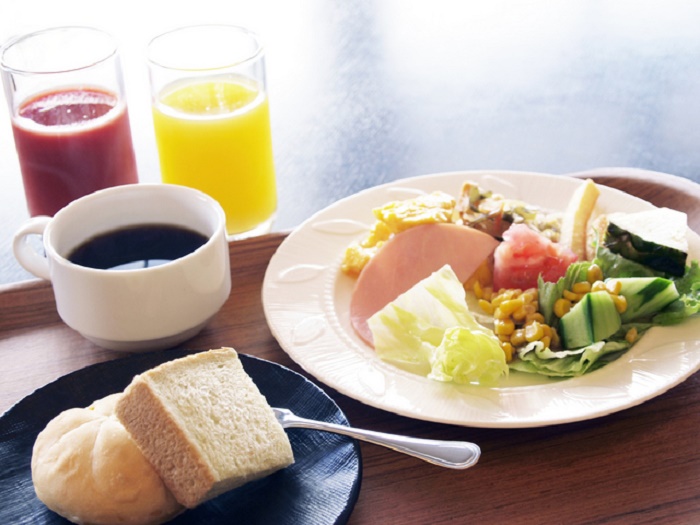 朝食は和洋のバイキングです。