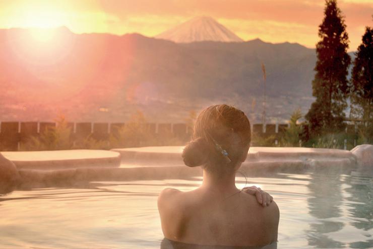 富士山が眺められる