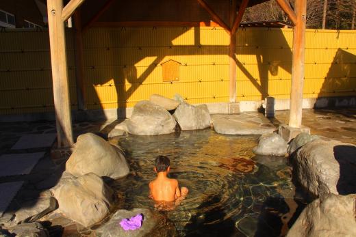 露天風呂の景色