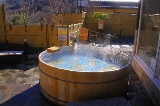 五右衛門風呂の景色