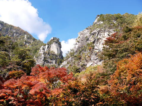 【昇仙峡・覚円峰（かくえんぽう）】