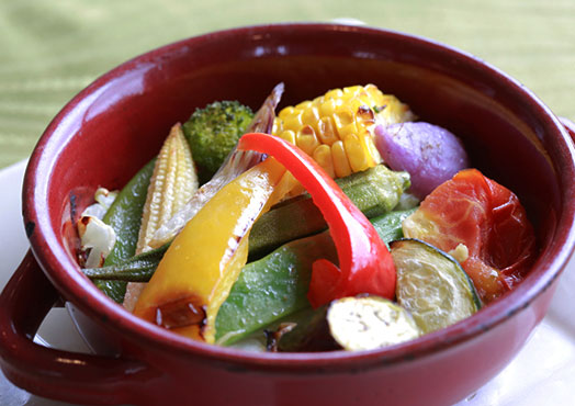 &#12316;八ヶ岳ロイヤルホテルのスペシャリテ&#12316;八ヶ岳高原野菜のオーブン焼き