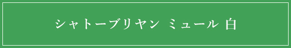 シャトーブリヤン ミュール 白　ホタテの冷たいフランと クリームチーズのアクセント キウイのソース