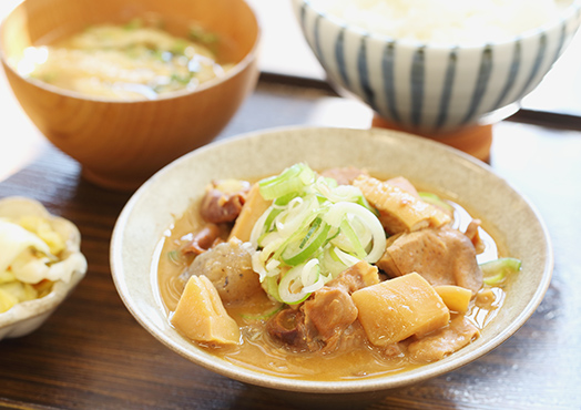 &#12316;道の駅なんぶのスペシャリテ&#12316;南部たけのこ味噌もつ煮込み