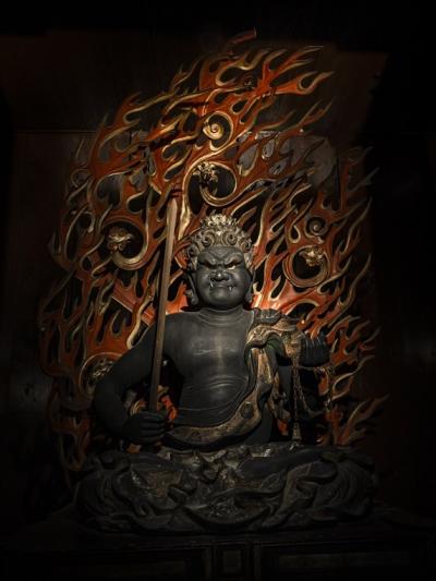 恵林寺所蔵「木造不動明王坐像」