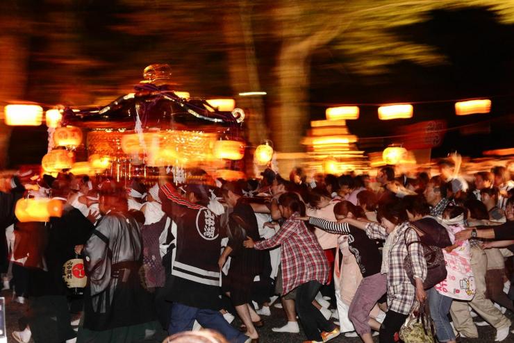 山中湖明神安産祭り