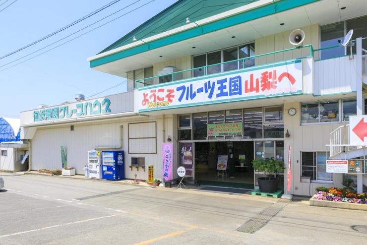 フルーツCPもも協力農園(御坂農園グレープハウス)