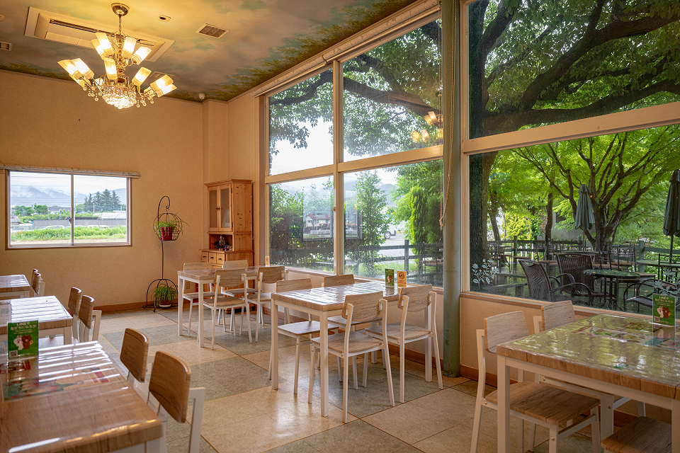 カフェの店内