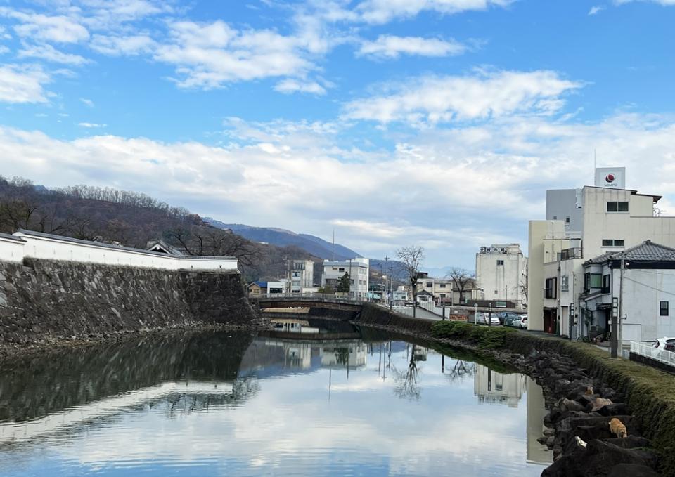 西側から撮ると愛宕山や周りの建物も一緒に写って、さらに映え！