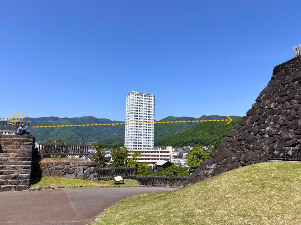 天守台のオススメ撮影場所
