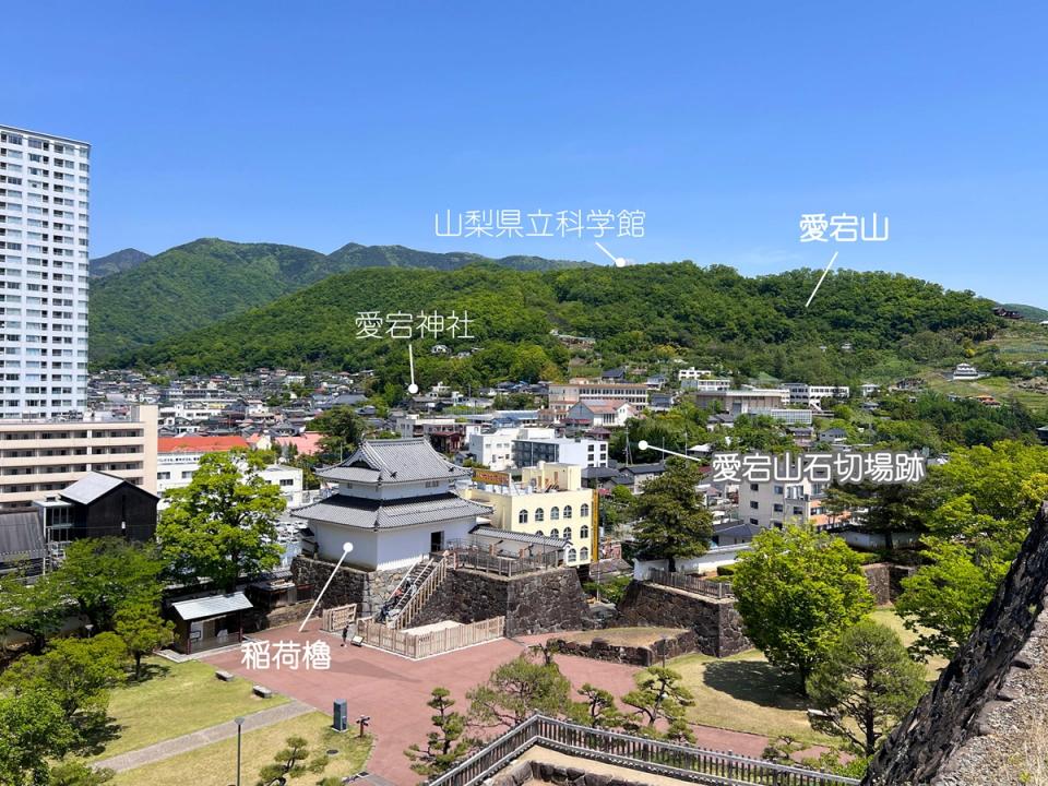 東側の風景