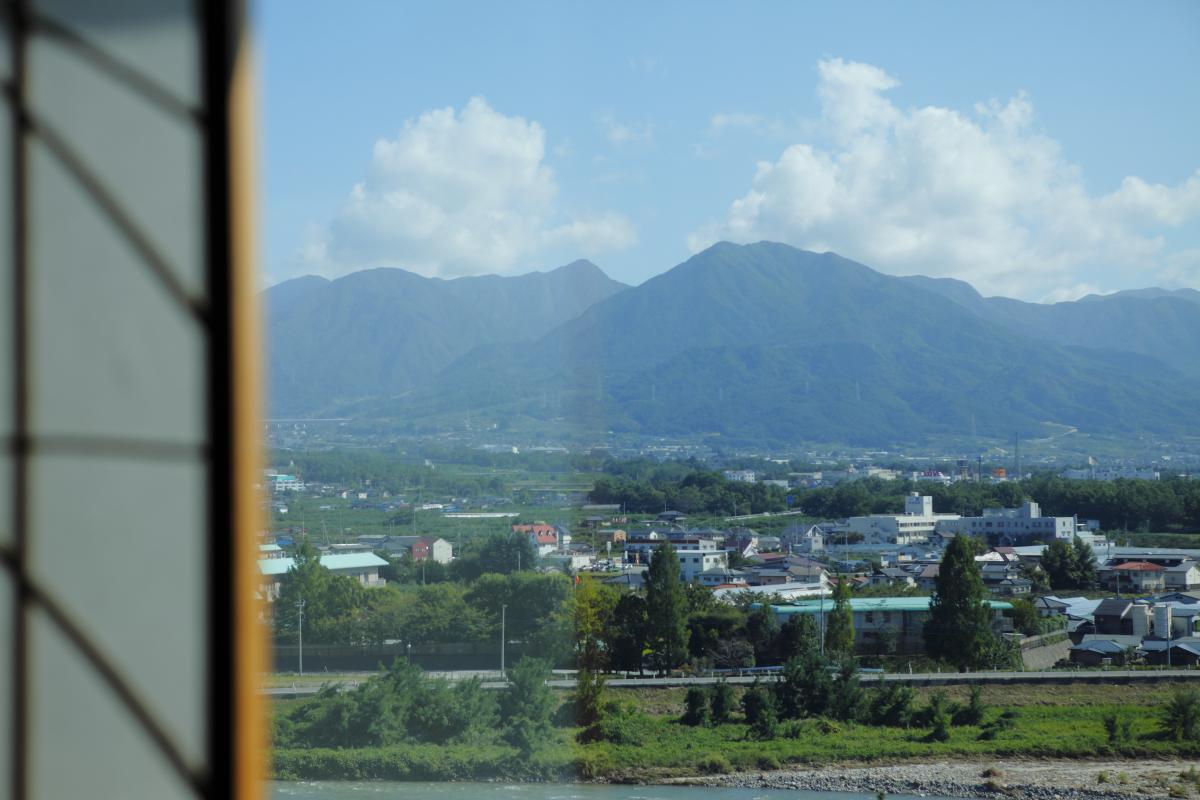 部屋からの景観