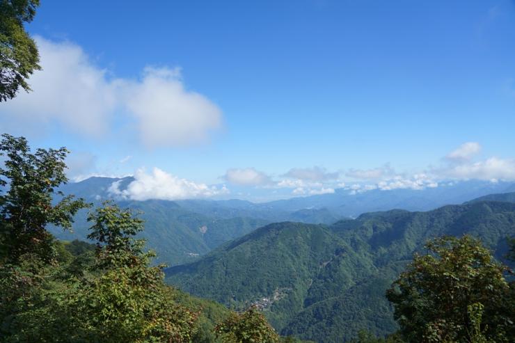 七面山見晴らし台