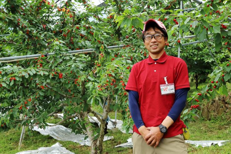 大沢農園 代表取締役 大澤さん