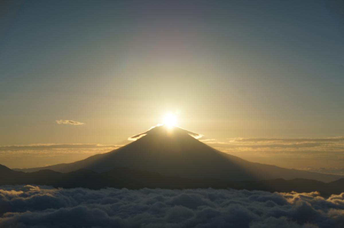 奇跡のダイヤモンド富士を目指して！霊峰七面山を行く／富士の国