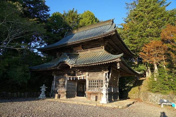 七面山随身門