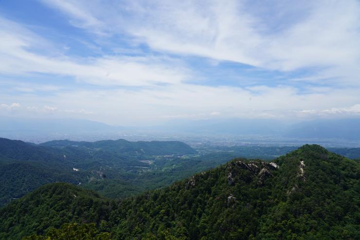 昇仙峡ロープウェイ山頂