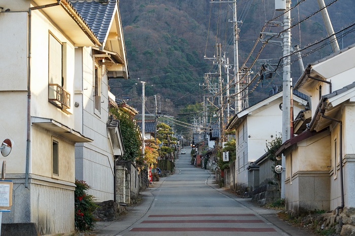 家康-右左口宿-風景