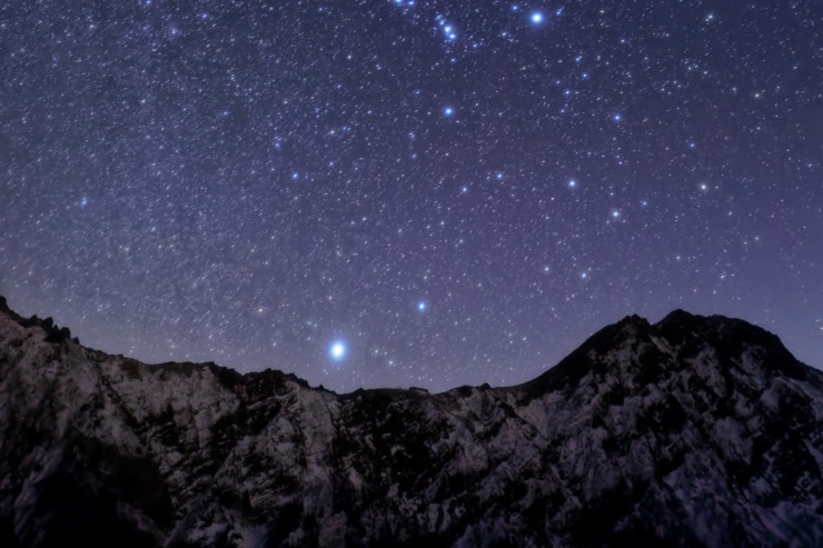 山梨で星空観測