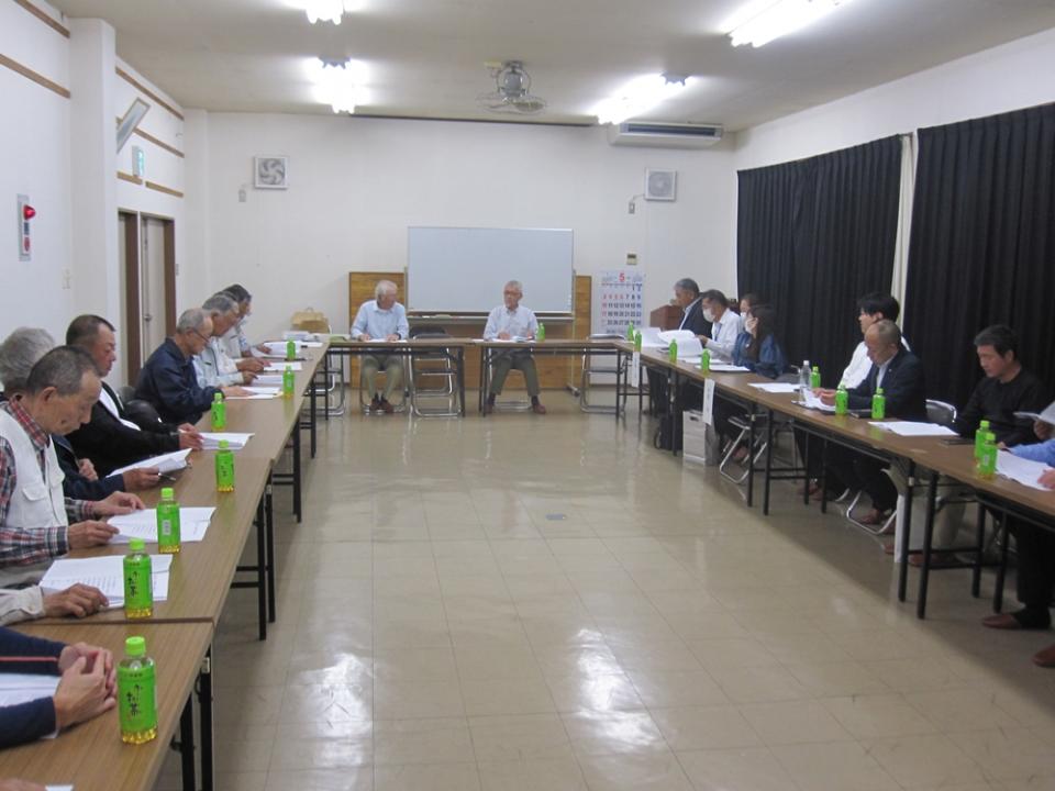 稲山ほたる銀河の会による会合