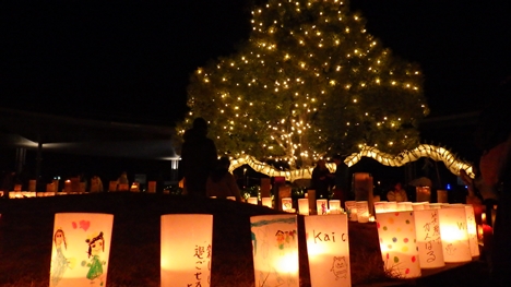 甲斐市イルミネーション キャンドル