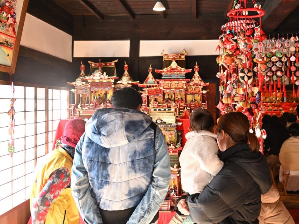甲州市ひな飾り