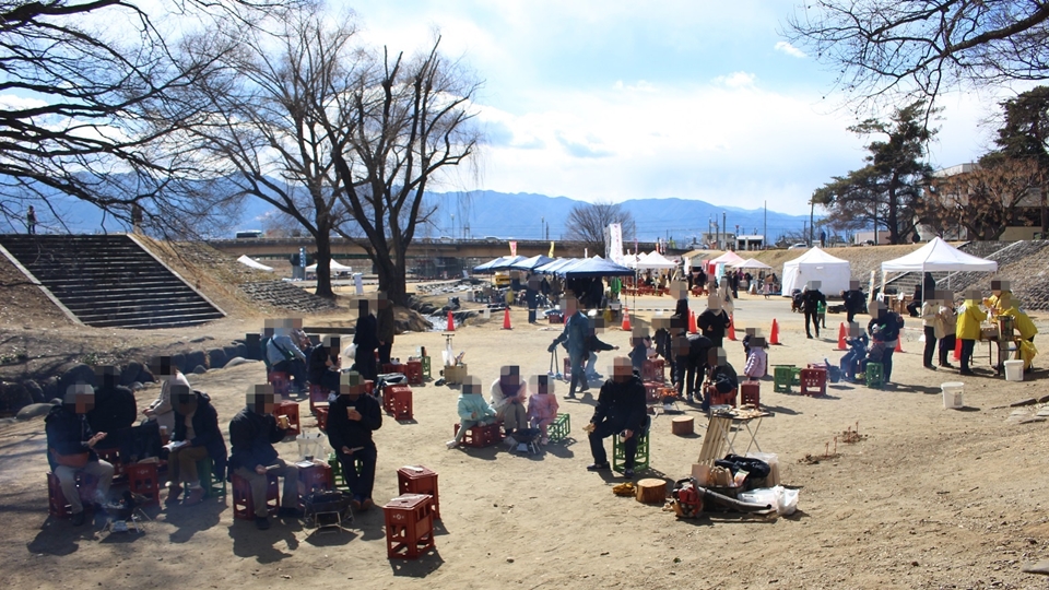 万葉の森DE焚火TOワインマルシェ