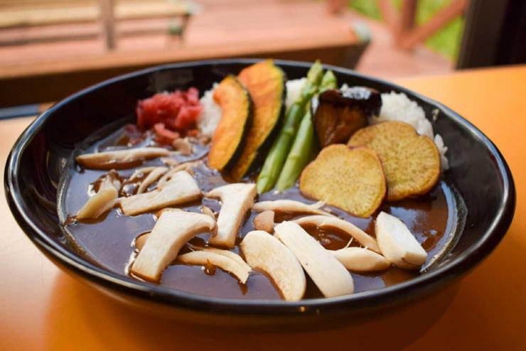 秋の彩り野菜カレー