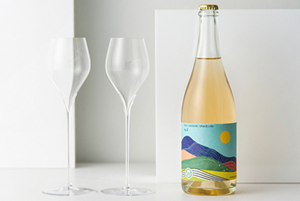 『wa-syu OFFICIAL ONLINE SHOP』とのコラボで誕生したスパークリングワイン